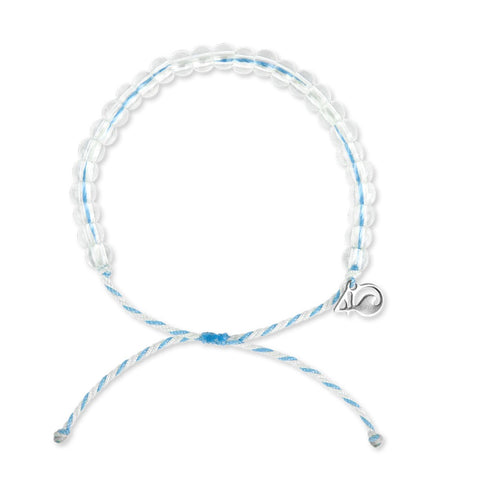 4Ocean Beluga Whale Bracelet - White / Light Blue