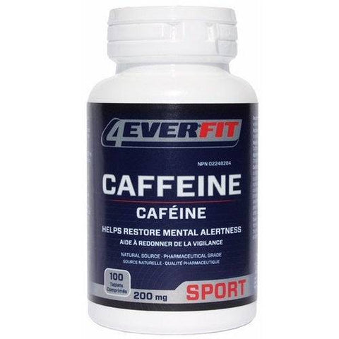 4Ever Fit Caffeine 200 mg 100 Tablets - YesWellness.com