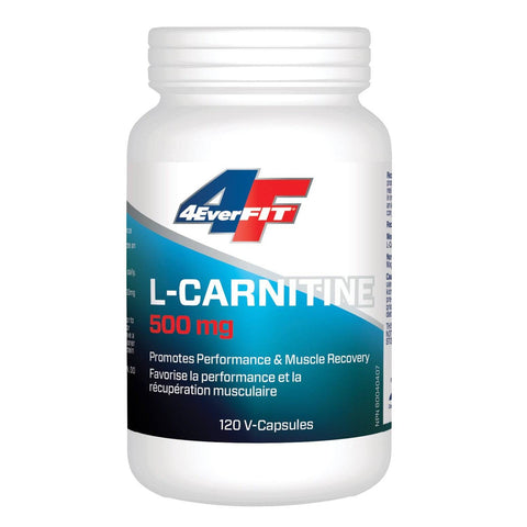 4EverFit L-Carnitine Tartrate 500mg 120 V-Capsules - YesWellness.com
