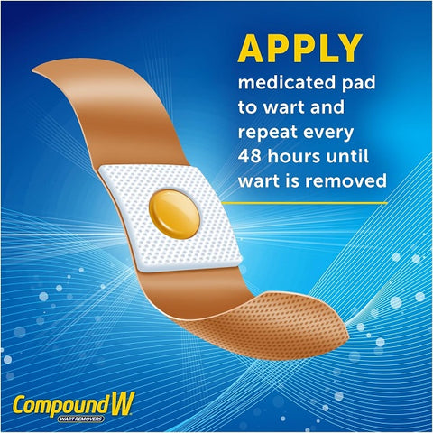 Compound W Wart Remover One Step Pads Maximum Strength Medicated Pads