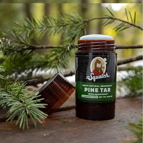 Dr. Squatch Men's Natural Deodorant Pine Tar 