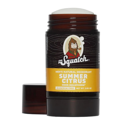Dr. Squatch Men's Natural Deodorant Summer Citrus (75g)