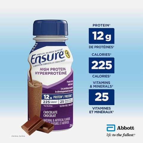 Ensure High Protein Milk Chocolate Nutrition Shake 6 pk of 235mL