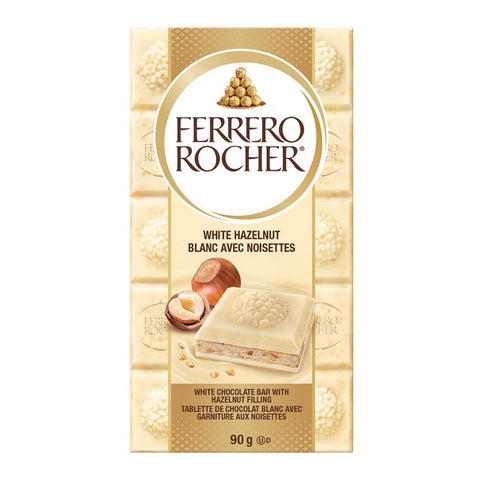 Ferrero Rocher White Hazelnut Bar 90g