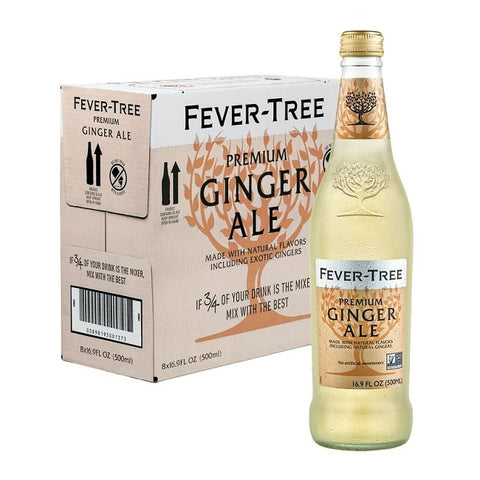 Fever-Tree Ginger Ale 8x 500mL