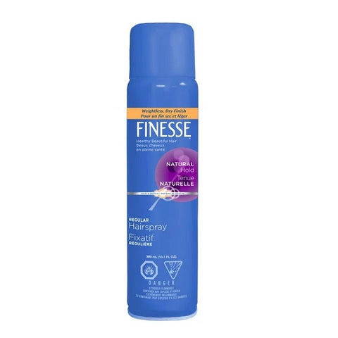 Finesse Natural Hold Regular Hairspray 300mL - YesWellness.com