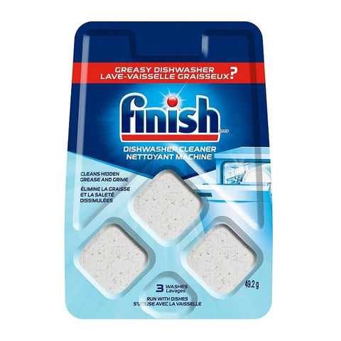 Finish In-Wash Dishwasher Cleaner 3 Washes 49.2g