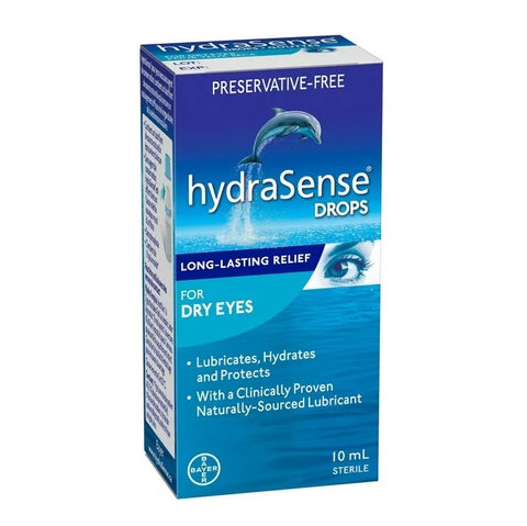 HydraSense Eye Drops For Dry Eyes - YesWellness.com
