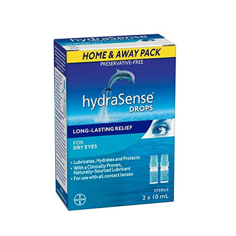 HydraSense Eye Drops For Dry Eyes - YesWellness.com