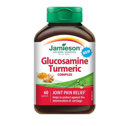 Jamieson Glucosamine Turmeric Complex 60 Caplets - YesWellness.com