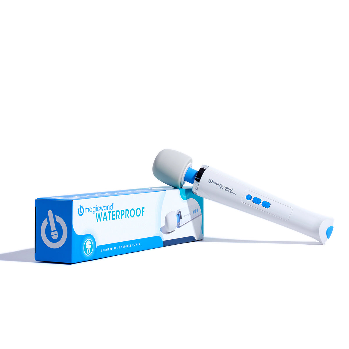 Magic Wand Waterproof Submersible Cordless Power Massager Magic Wand Waterproof Submersible Cordless Power Massager