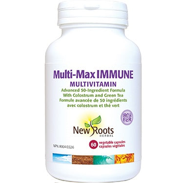 New Roots Herbal Multi-Max Immune Multivitamin Iron-Free - YesWellness.com