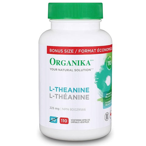 Organika L-Theanine 225mg 110 capsules