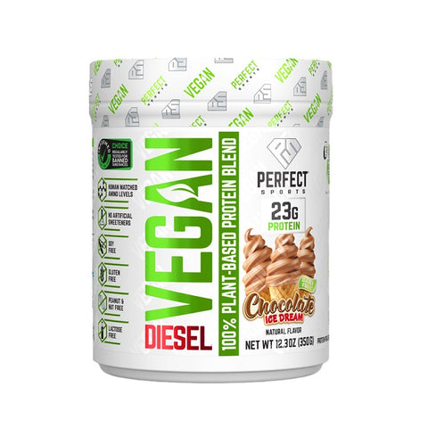Perfect Sports DIESEL Vegan 100% Plant Based Protein (Various Flavours & Sizes) - YesWellness.com