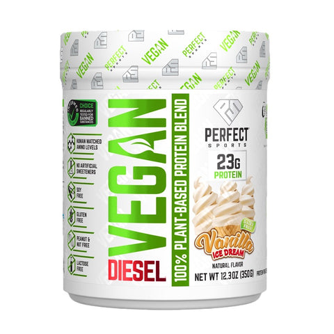 Perfect Sports DIESEL Vegan 100% Plant Based Protein (Various Flavours & Sizes) - YesWellness.com