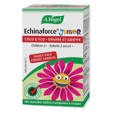 A.Vogel Echinaforce Junior Cold & Flu Chewable Tablets - YesWellness.com