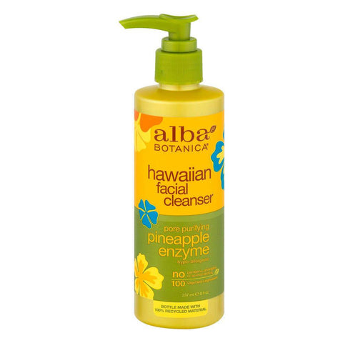 Alba Botanica Hawaiian Pineapple Enzyme Facial Cleanser 237 ml - YesWellness.com