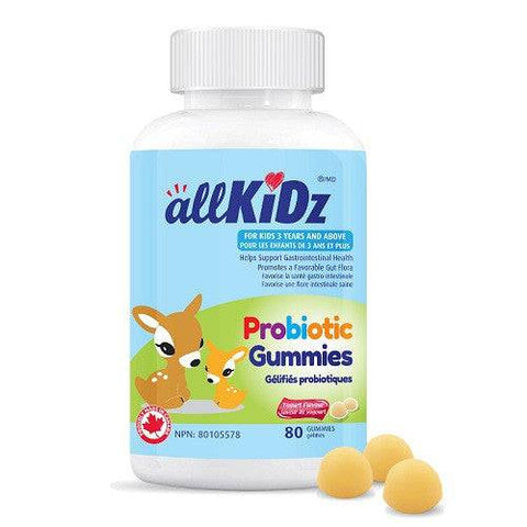 allKiDz  Probiotic Gummies 80 Gummies - YesWellness.com