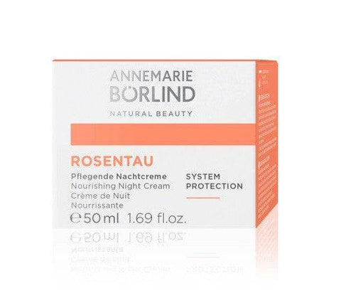 Annemarie Borlind Rosentau Nourishing Night Cream 50mL - YesWellness.com
