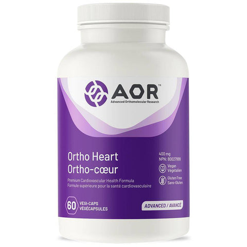 AOR Ortho Heart 60 Veg Caps - YesWellness.com