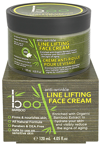 Boo Bamboo Anti-Wrinkle Line Lifting Face Cream 120 ml - YesWellness.com