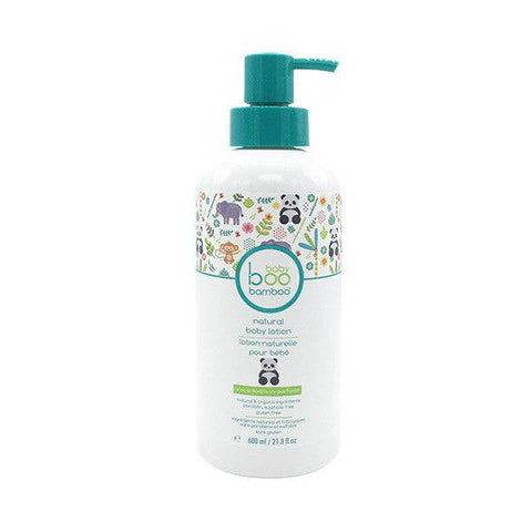Boo Bamboo Baby Boo Natural Body Lotion Unscented 600 ml - YesWellness.com