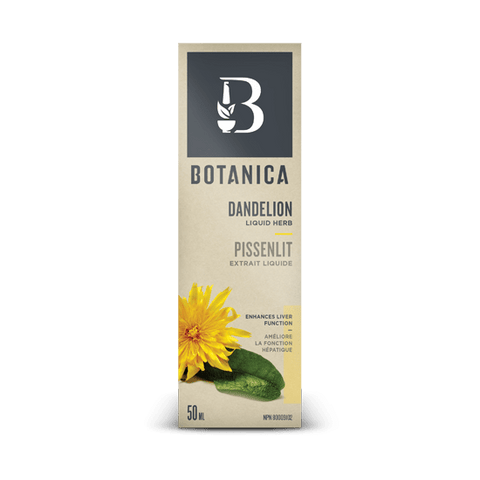 Botanica Dandelion Liquid Herb 50mL - YesWellness.com