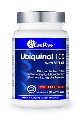 CanPrev Ubiquinol 100 Mg 60 soft gels - YesWellness.com