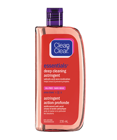 Clean & Clear Essentials Deep Cleaning Astringent 235 ml - YesWellness.com