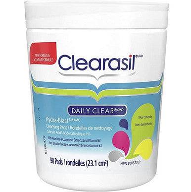 Clearasil Daily Clear Daily Pore Cleansing Pads 90 Count - YesWellness.com
