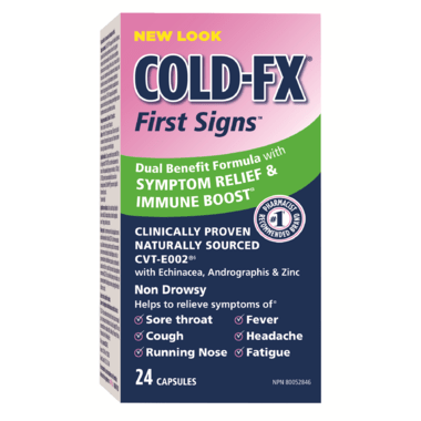 COLD FX First Signs Capsules - YesWellness.com