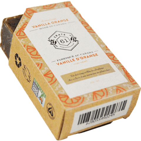 Crate 61 All Natural Soap - Vanilla Orange 110g - YesWellness.com