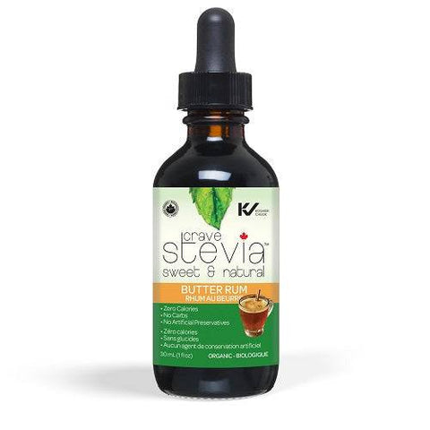 Crave Stevia Sweet & Natural Festive Flavours 30mL - YesWellness.com