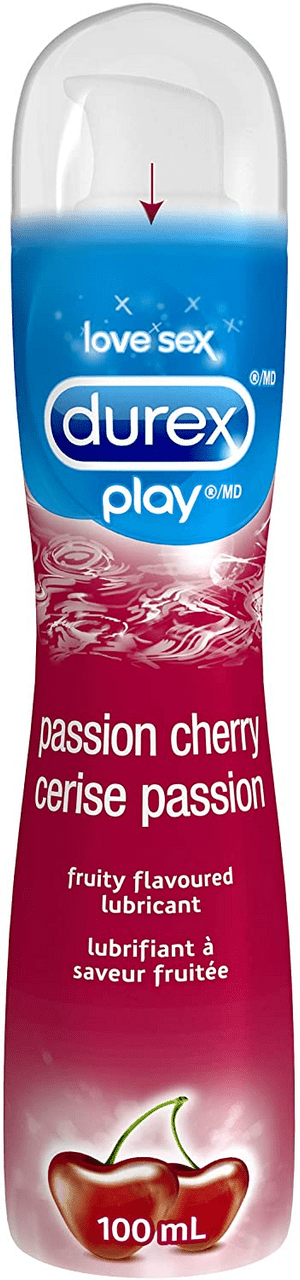Durex Play Passion Cherry Fruity Flavoured Lubricant 100mL Durex Play Passion Cherry Fruity Flavoured Lubricant 100mL