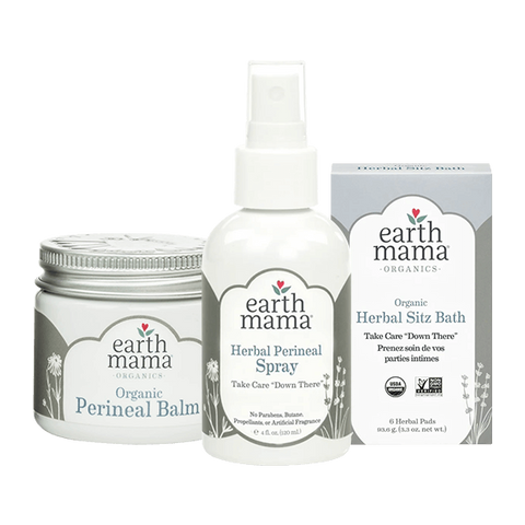 Earth Mama Organics Postpartum Herbal Relief Bundle