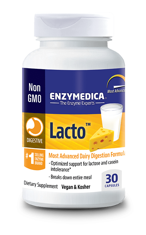 Enzymedica Lacto 30 capsules - YesWellness.com