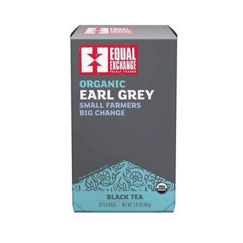 Expires May 2024 Clearance Equal Exchange Organic Earl Grey Black Tea 20 Tea Bags 40g - YesWellness.com
