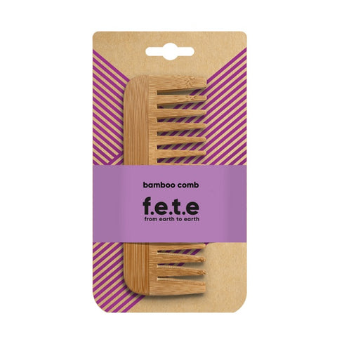 f.e.t.e Wide Toothed Bamboo Comb