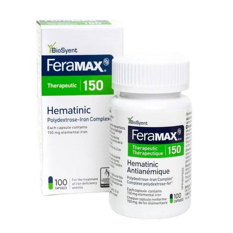 Feramax Therapeutic 150 Hematinic Polydextrose- Iron Complex - YesWellness.com