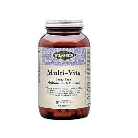 Flora Health Multi-Vits Iron-Free Multivitamin - YesWellness.com