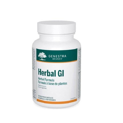 Genestra Brands Herbal GI Herbal Supplement 90 Vegetable Capsules - YesWellness.com