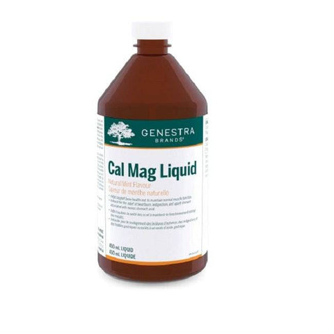 Genestra Cal Mag Vanilla Liquid + 450 ml - YesWellness.com