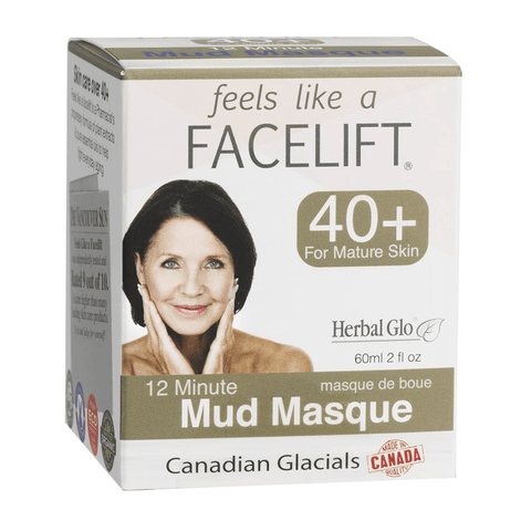 Herbal Glo Feels Like a Facelift 40+ 12 Minute Mud Masque 60 ml - YesWellness.com