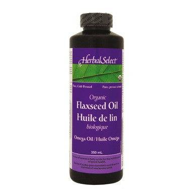 Herbal Select Organic Flaxseed Oil - YesWellness.com