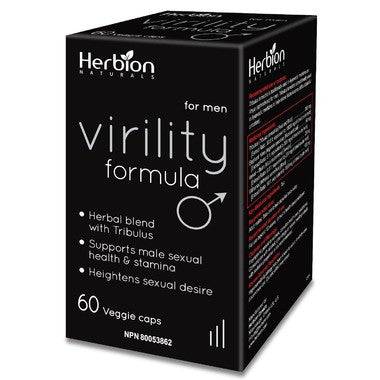 Herbion Virility Formula for Men 60 VCaps - YesWellness.com