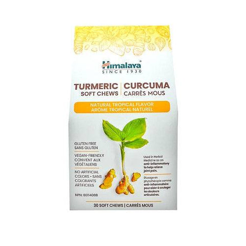 Himalaya Herbal Healthcare Turmeric Chews 30 Soft Chews - YesWellness.com
