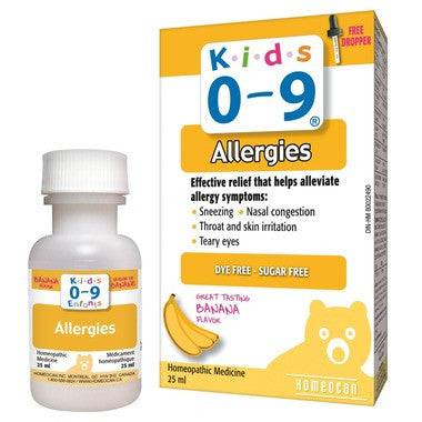 Homeocan Kids 0-9 All Allergies 25 ml - YesWellness.com