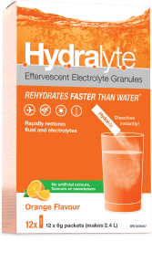 Hydralyte Electrolyte Granules 12 x 6g - YesWellness.com