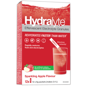 Hydralyte Electrolyte Granules 12 x 6g - YesWellness.com