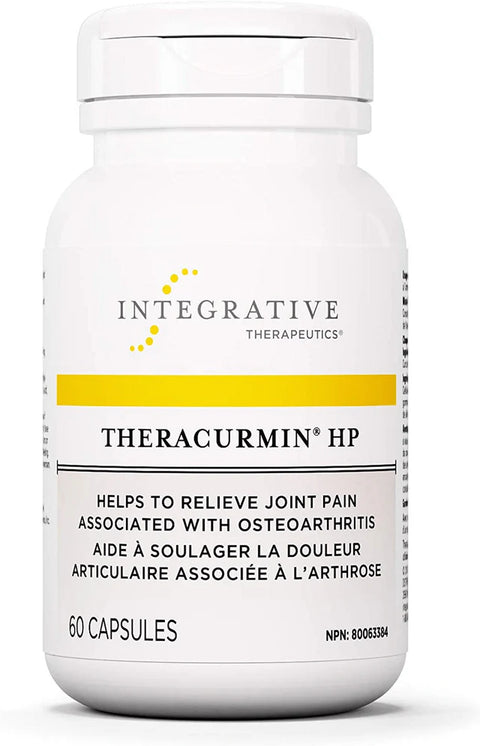 Expires August 2024 Clearance Integrative Therapeutics Theracurmin HP 60 Veg Capsules - YesWellness.com